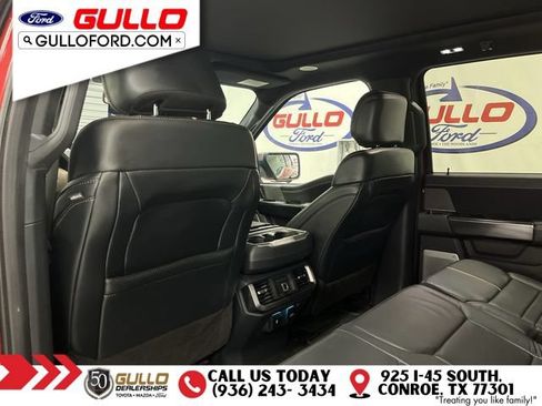 Certified 2022 Ford F150 Platinum w/ Equipment Group 701A High AWD/4WD image 17