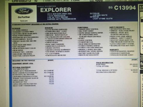 Used 2014 Ford Explorer AWD XLS image 19