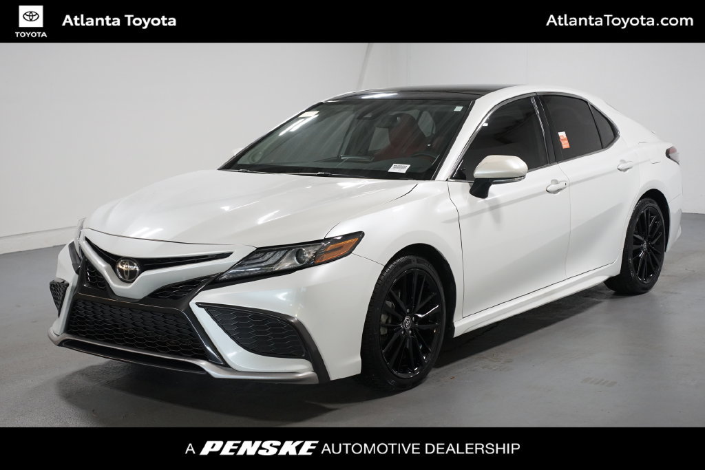Certified 2022 Toyota Camry XSE w/ Navigation Package FWD image 1