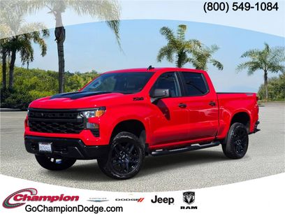 Used 2025 Chevrolet Silverado 1500 Custom Trail Boss w/ Turbomax Blackout Package