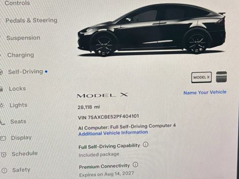 Used 2023 Tesla Model X AWD/4WD image 10