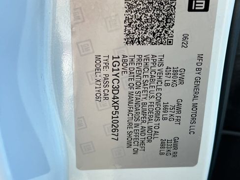 Used 2023 Chevrolet Corvette Stingray Premium Conv w/ Z51 Performance Package image 29