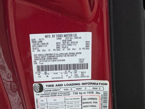 Used 2013 Ford F150 Platinum RWD image 27