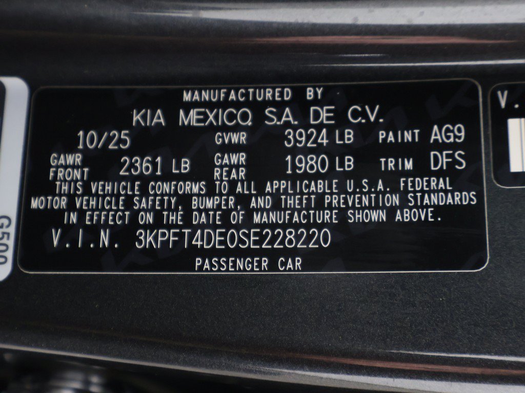 Certified 2025 Kia K4 FWD image 50