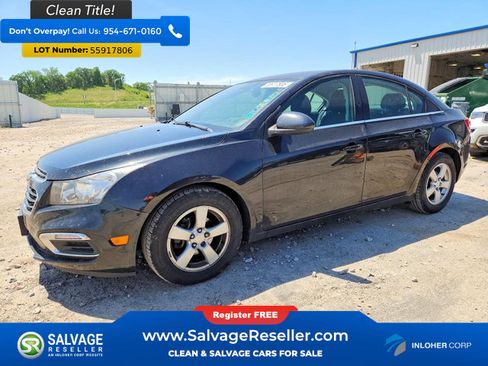 Used 2015 Chevrolet Cruze LT FWD image 1