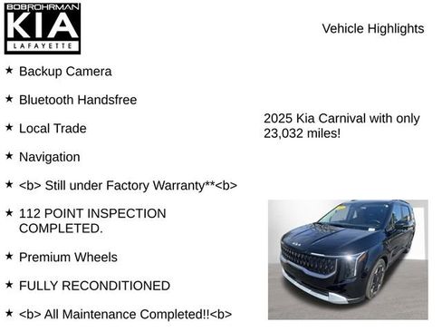 Used 2025 Kia Carnival EX FWD image 7