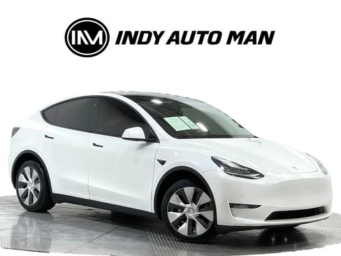 Used 2021 Tesla Model Y Long Range AWD/4WD image 2