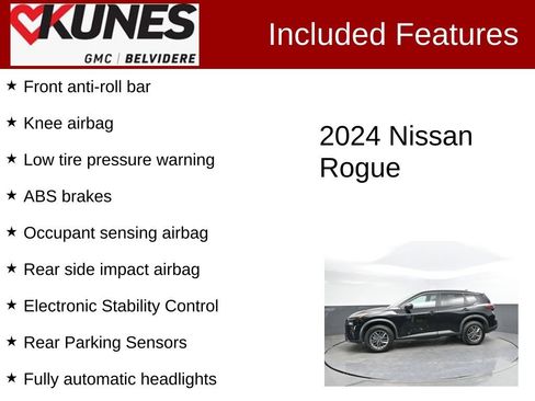 Used 2024 Nissan Rogue S AWD/4WD image 3