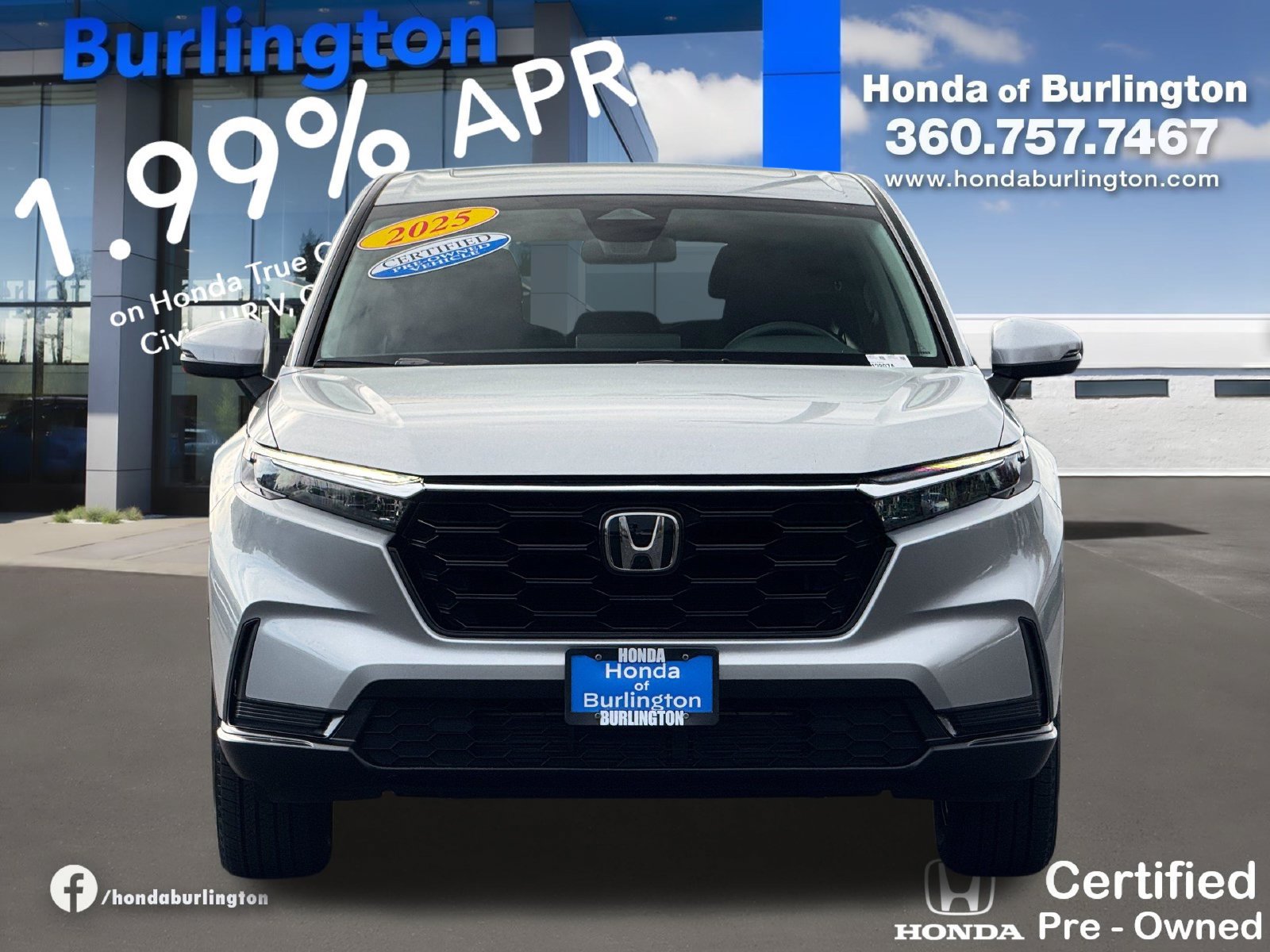 Certified 2025 Honda CR-V EX image 11