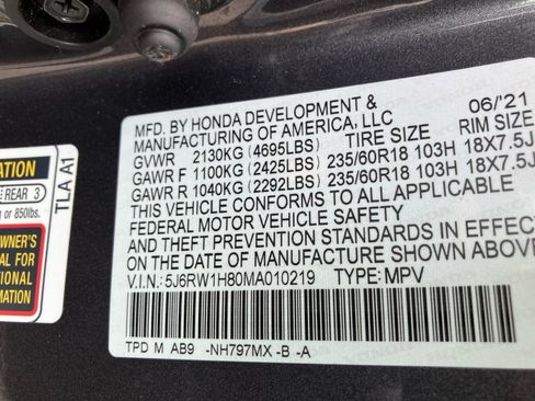 Certified 2021 Honda CR-V EX-L image 39