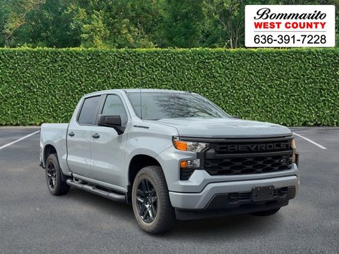 Used 2024 Chevrolet Silverado 1500 Custom w/ Turbomax Blackout Package image 1