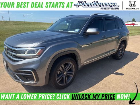 Used 2022 Volkswagen Atlas SEL R-Line AWD/4WD image 1