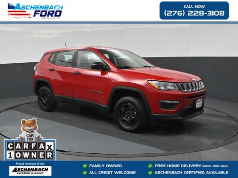 Used 2021 Jeep Compass Sport AWD/4WD image 1