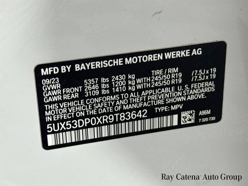 Used 2024 BMW X3 xDrive30i w/ Premium Package AWD/4WD image 33