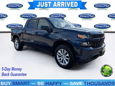 Used 2021 Chevrolet Silverado 1500 Custom AWD/4WD image 1