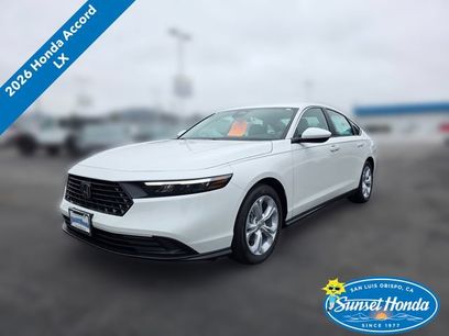 New 2026 Honda Accord LX