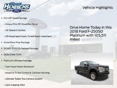 Used 2018 Ford F250 Platinum w/ Platinum Ultimate Package