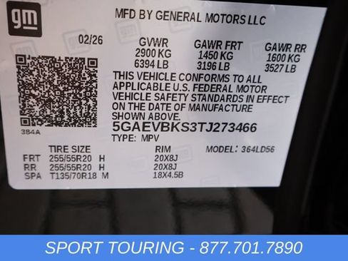 New 2026 Buick Enclave Sport Touring w/ Power Package AWD/4WD image 30