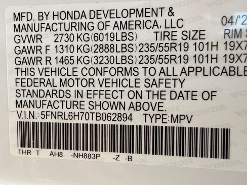 New 2026 Honda Odyssey Sport-L image 20