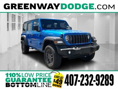 New 2025 Jeep Wrangler Sport S