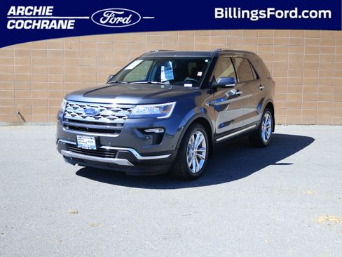 Certified 2019 Ford Explorer Limited w/ Ford Safe & Smart Package AWD/4WD image 1