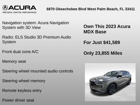 Used 2023 Acura MDX A-Spec AWD/4WD image 6