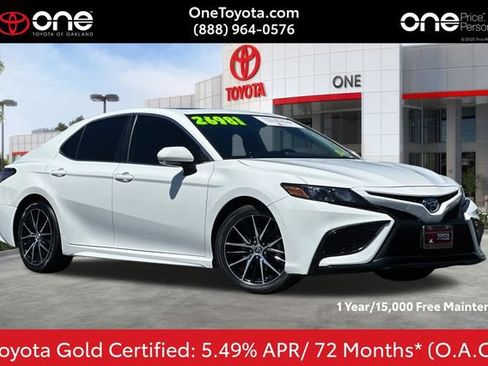 Certified 2023 Toyota Camry SE w/ Audio Upgrade Package FWD image 1