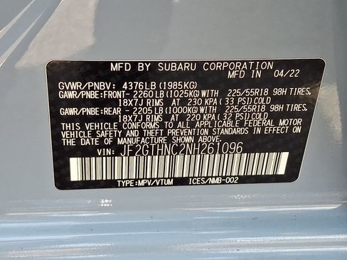 Used 2022 Subaru Crosstrek 2.5i Limited w/ Moonroof Package 2 AWD/4WD image 29
