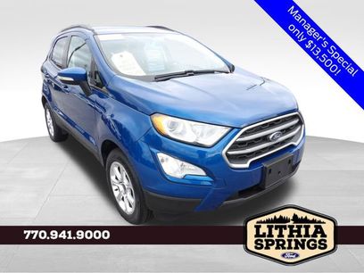 Certified 2018 Ford EcoSport SE