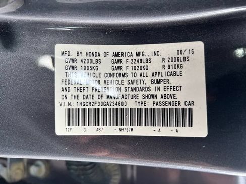 Used 2016 Honda Accord LX image 31