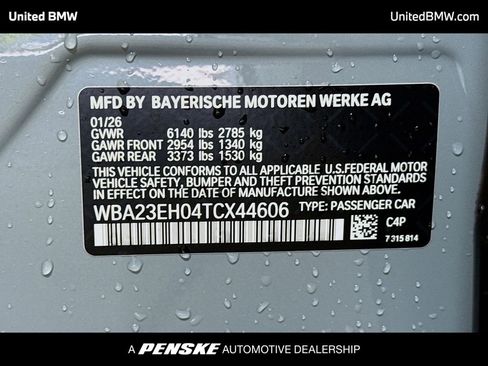 New 2026 BMW 740i w/ Premium Package RWD image 15