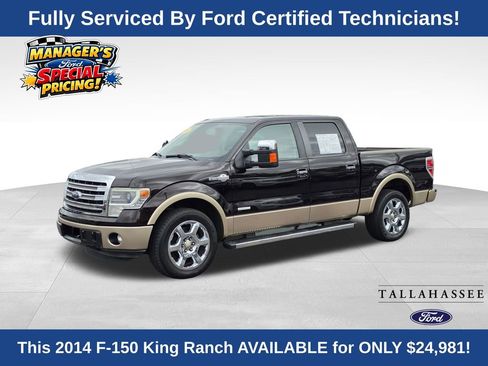 Used 2014 Ford F150 King Ranch w/ King Ranch Luxury Package RWD image 1