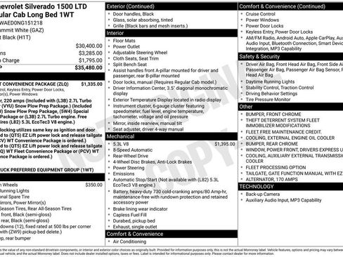 Used 2022 Chevrolet Silverado 1500 W/T w/ WT Fleet Convenience Package RWD image 36