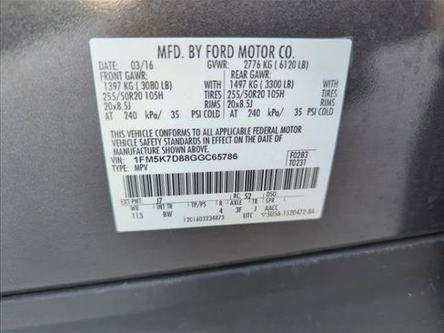 Used 2016 Ford Explorer XLT w/ Equipment Group 202A image 30