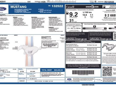 Used 2024 Ford Mustang Premium RWD image 6