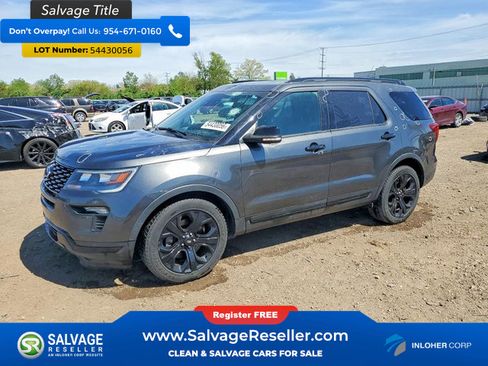 Used 2019 Ford Explorer Sport w/ Equipment Group 401A AWD/4WD image 1