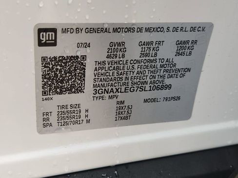 Used 2025 Chevrolet Equinox RS w/ Safety and Technology Package FWD image 34