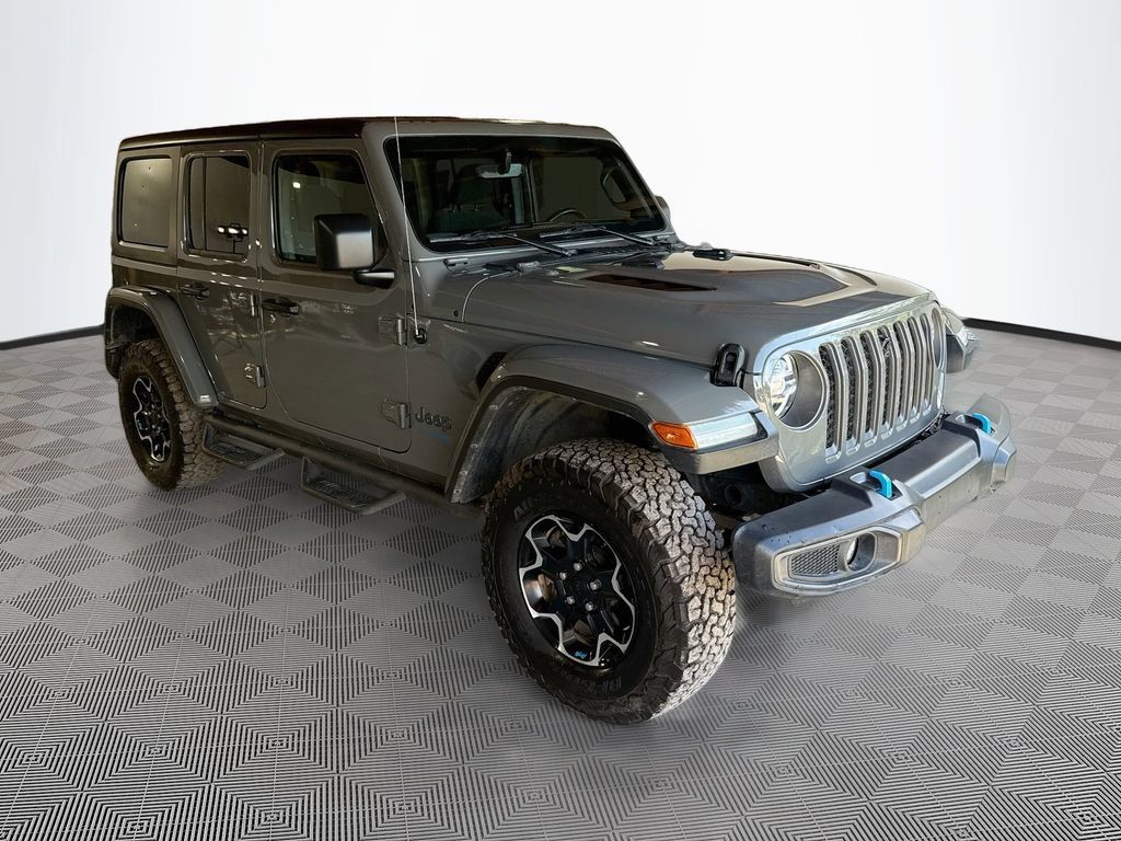 Certified 2021 Jeep Wrangler Unlimited Rubicon 4xe w/ Cold Weather Group AWD/4WD image 4