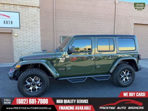 Used 2021 Jeep Wrangler Unlimited Rubicon AWD/4WD image 5