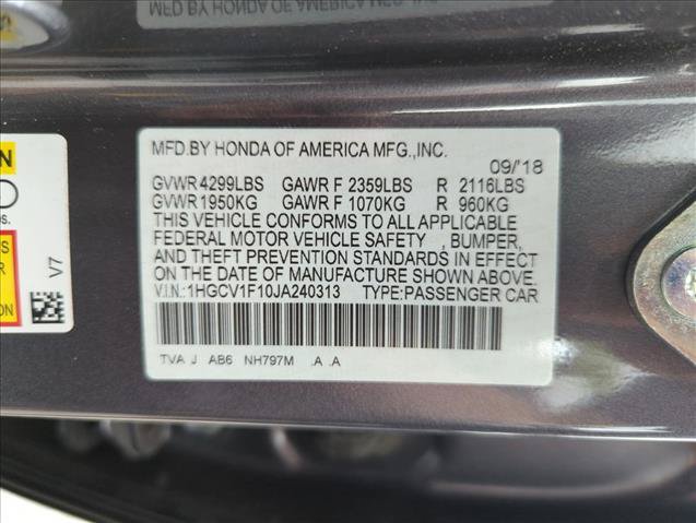 Used 2018 Honda Accord LX image 14