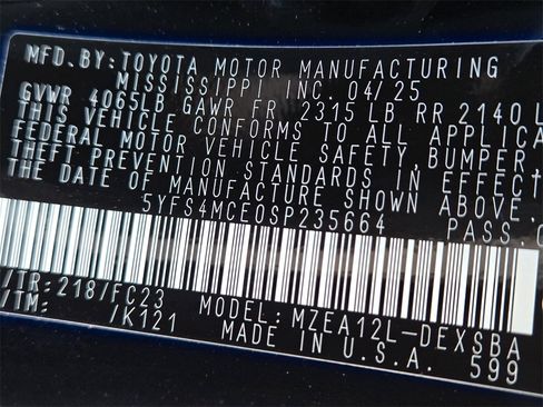 Used 2025 Toyota Corolla SE image 33