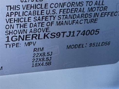 New 2026 Chevrolet Traverse RS image 22