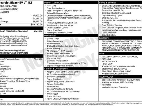 New 2025 Chevrolet Blazer EV LT image 22