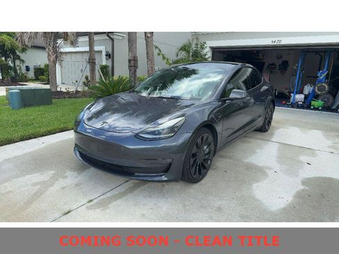 Used 2022 Tesla Model 3 Performance AWD/4WD image 1