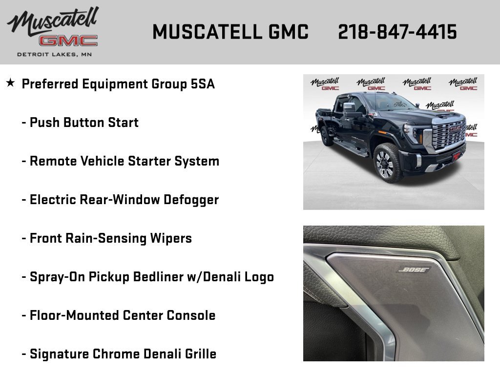 Used 2024 GMC Sierra 3500 Denali w/ Denali Reserve Package AWD/4WD image 12