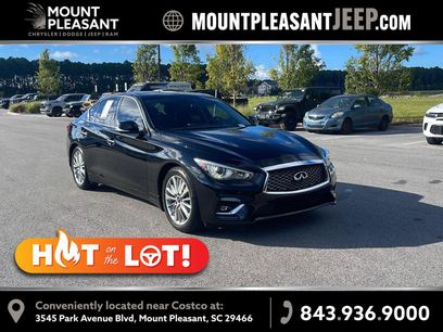Used 2023 INFINITI Q50 Luxe w/ Cargo Package