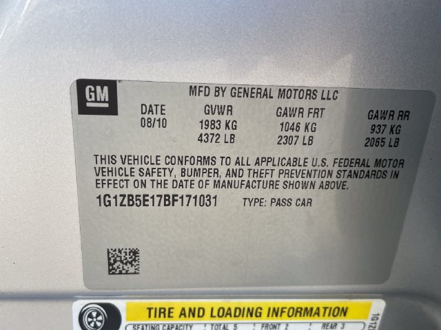 Used 2011 Chevrolet Malibu LS FWD image 18