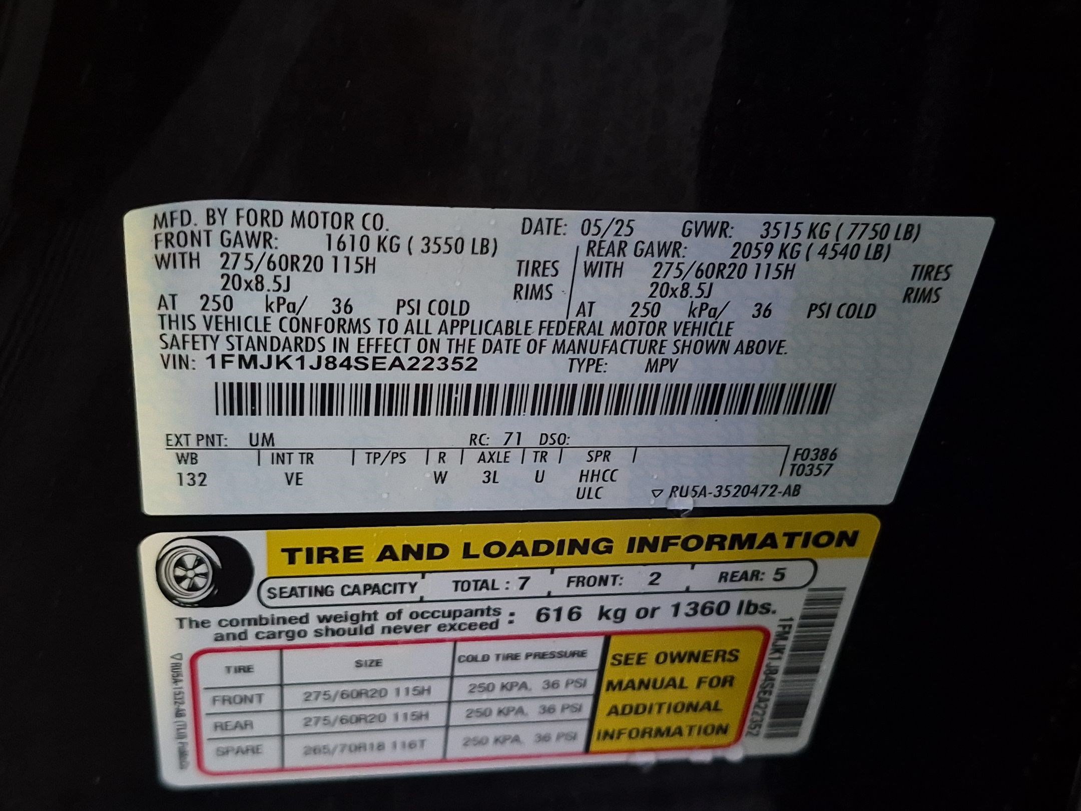 Certified 2025 Ford Expedition Max Active AWD/4WD image 38