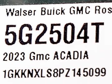 Used 2023 GMC Acadia Denali w/ Black Diamond Edition AWD/4WD image 31