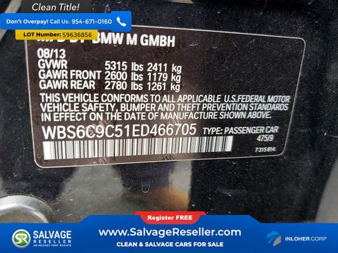 Used 2014 BMW M6 Gran Coupe RWD image 16